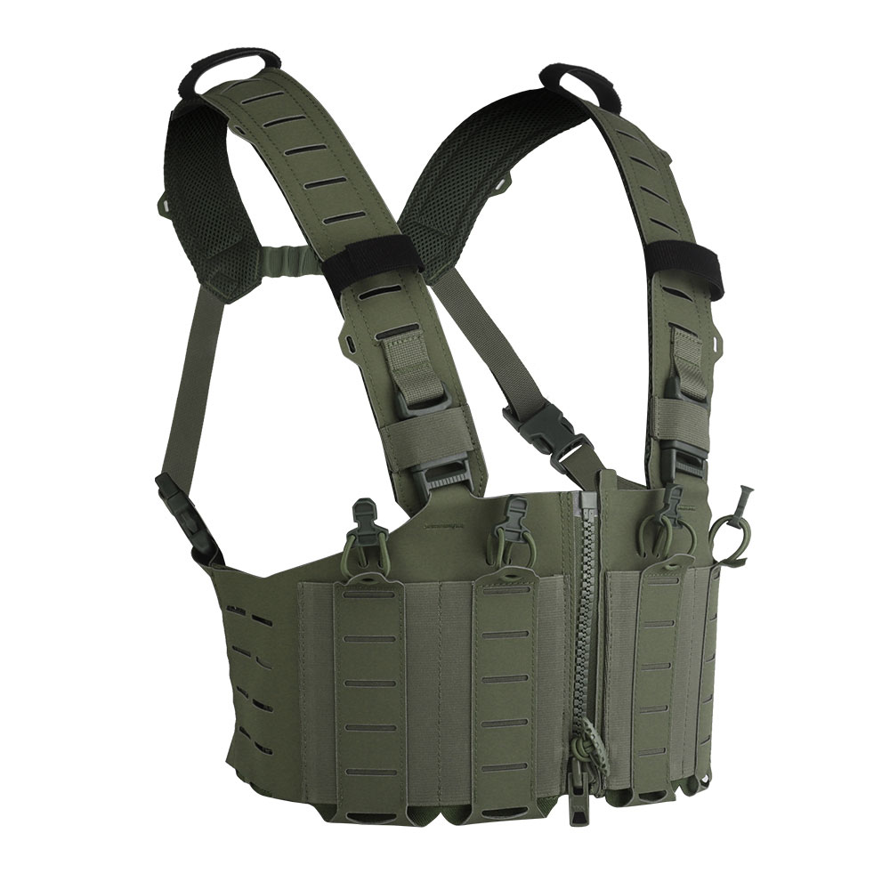 Outdoor Hunting Fleece - เสื้อกั๊กยุทธวิธีแบบเบา ลายพราง MOLLE สำหรับทหาร ล่าสัตว์ เล่น