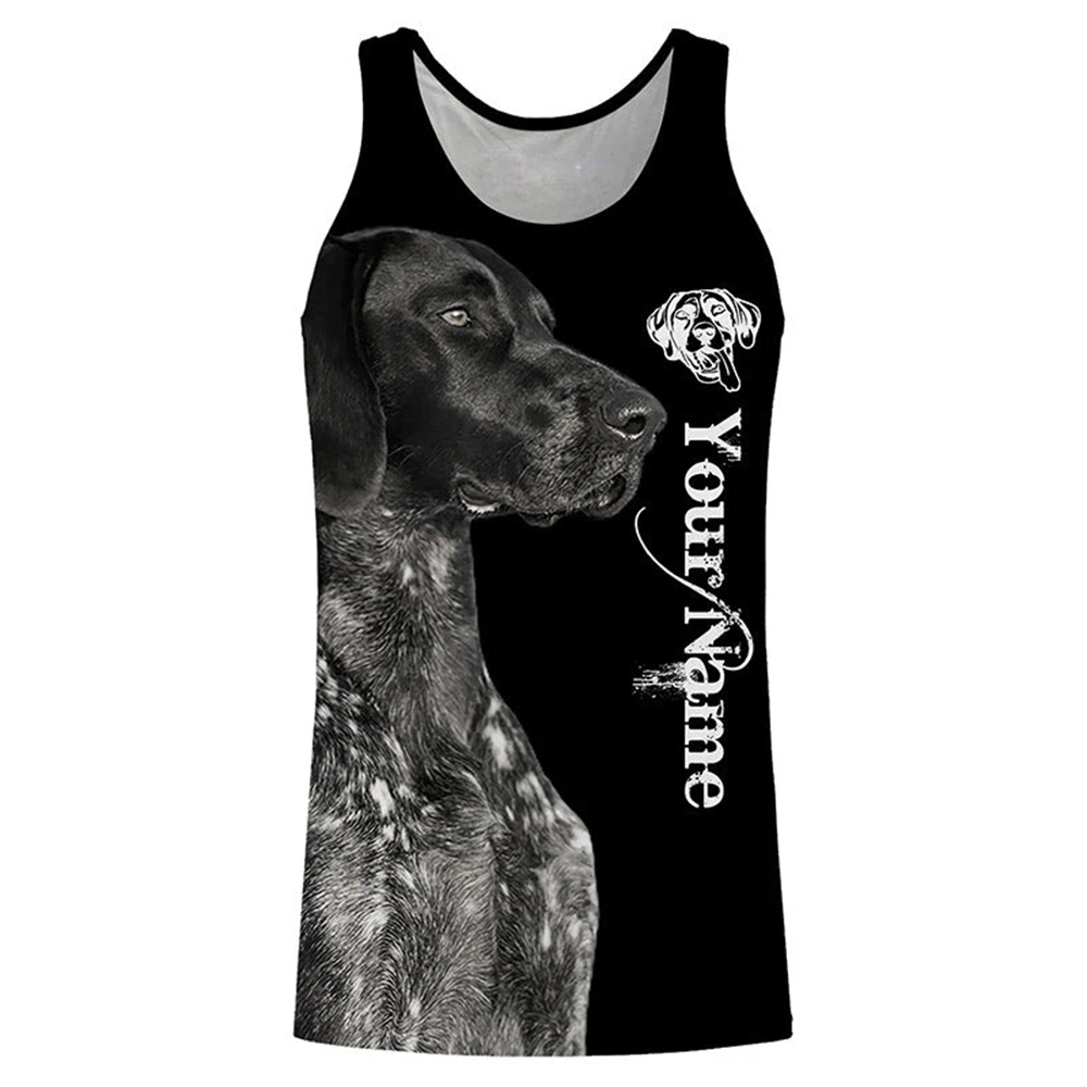 เสื้อกล้ามคนรักสุนัขแบบสั่งทำพ - Outdoor Hunting Dog Names บทวิจารณ์และราคา