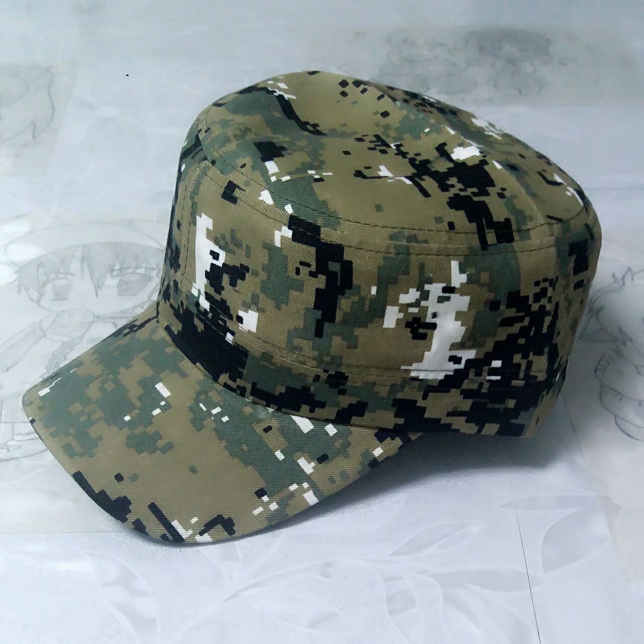 หมวกทหารสำหรับผู้ใหญ่หมวกทหารป - Hunting Outdoor Logos บทวิจารณ์และราคา