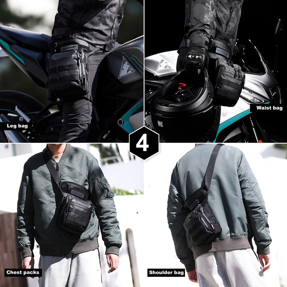 Rhinowalk รถจักรยานยนต์วางขากร - Tactical Belt Rigger บทวิจารณ์และราคา