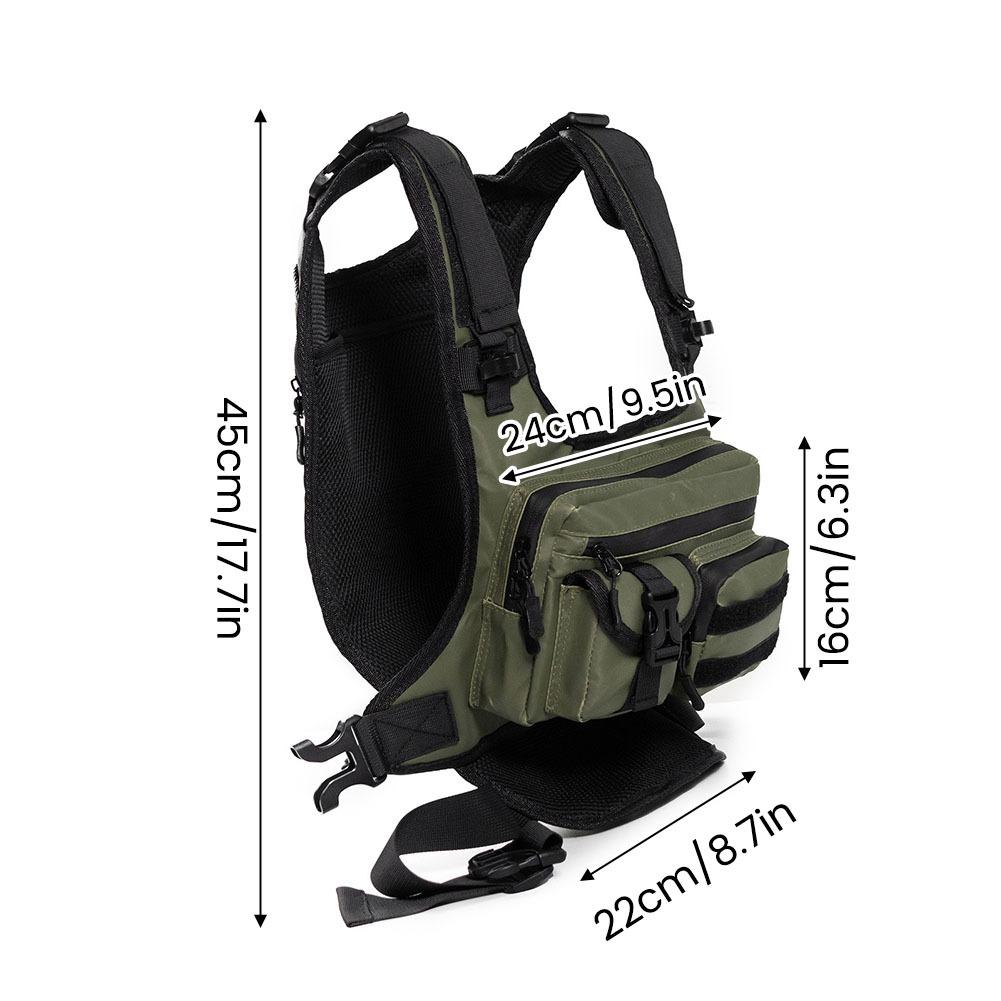 เสื้อกั๊กยุทธวิธีกลางแจ้งแบบหล - Outdoor Hunting And Fishing บทวิจารณ์และราคา
