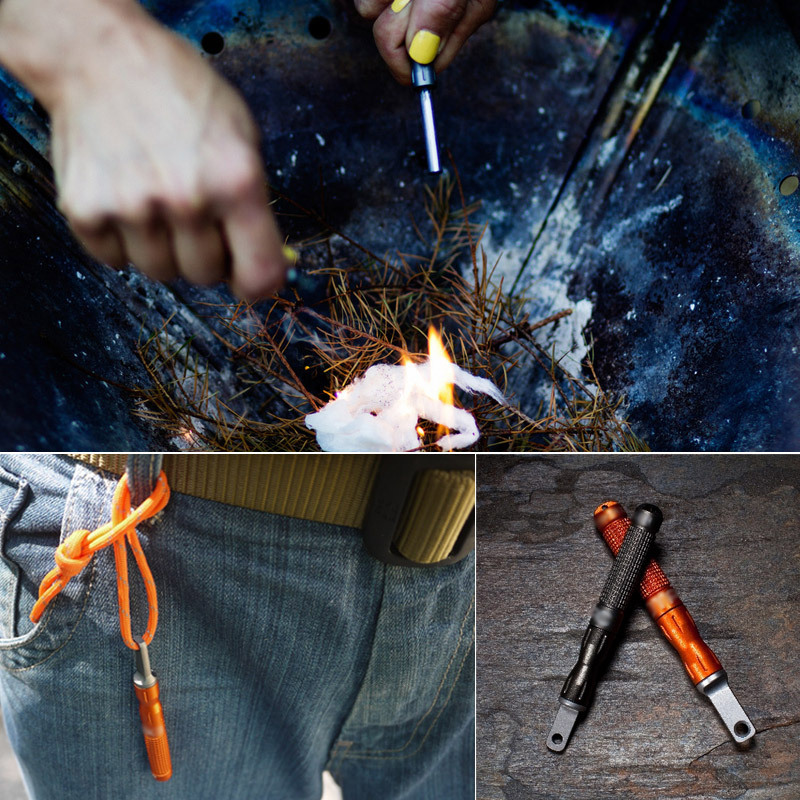 ที่จุดไฟฉุกเฉินแบบกันน้ำสำหรับ - Fire Starter Waterproof บทวิจารณ์และราคา