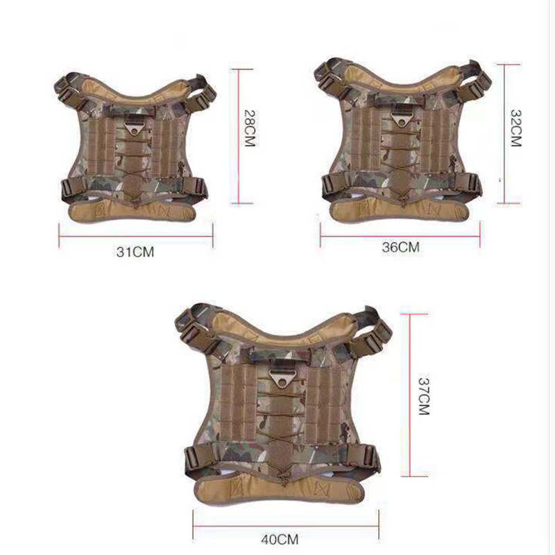 สุนัขปรับสายรัดชุดยุทธวิธีกลาง - Hunting Dog Outdoor บทวิจารณ์และราคา