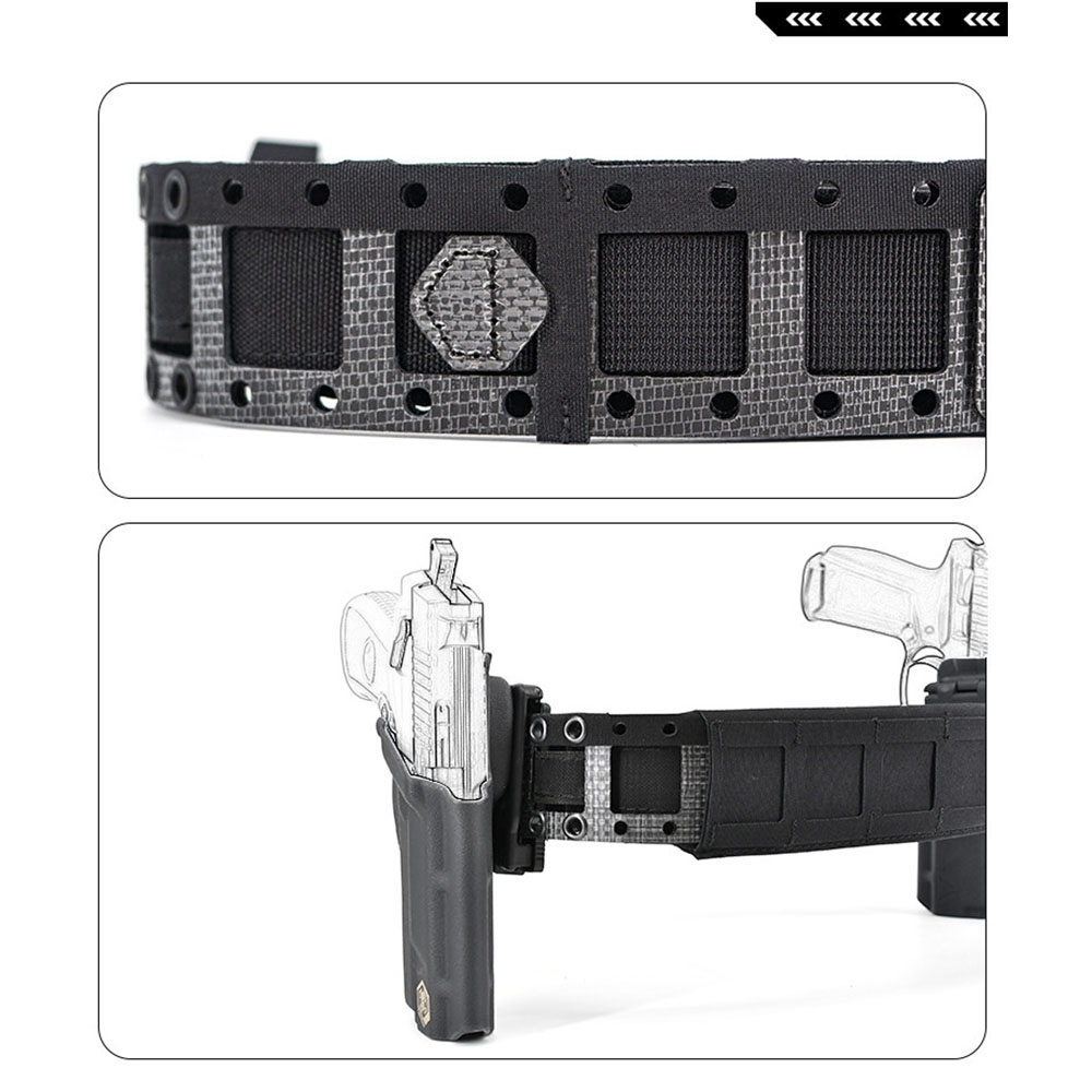 เข็มขัดยุทธวิธีแบบตัดด้วยเลเซอ - Tactical Belt Rigger บทวิจารณ์และราคา