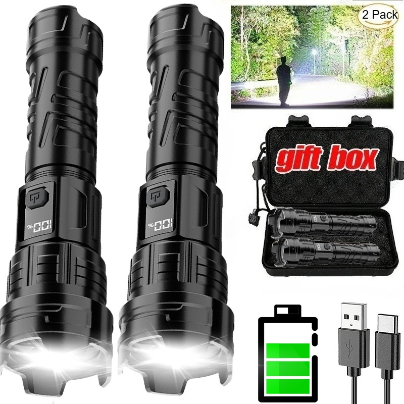 ไฟฉาย LED Super Bright USB ชาร - Outdoor Hunting And Fishing บทวิจารณ์และราคา