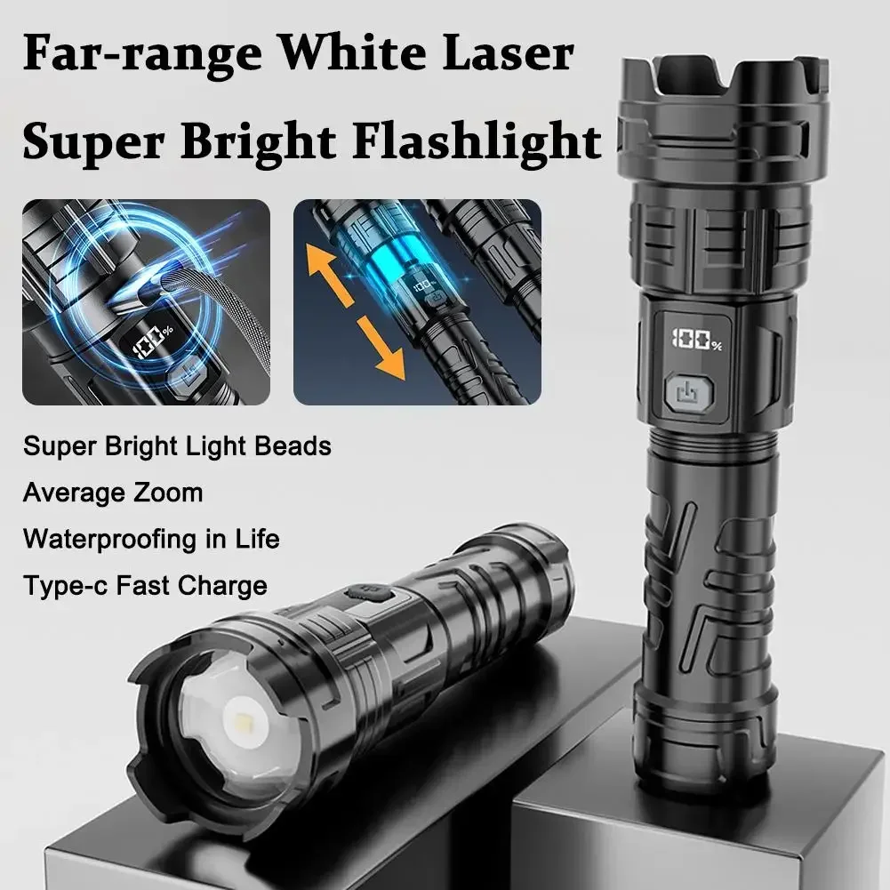 ไฟฉาย LED Super Bright USB ชาร - Outdoor Hunting And Fishing บทวิจารณ์และราคา