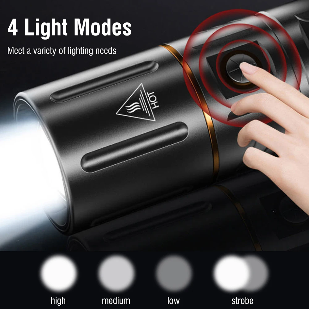 BORUiT อัลตร้าไบรท์ 3000LM ไฟฉ - Outdoor Hunting And Fishing บทวิจารณ์และราคา