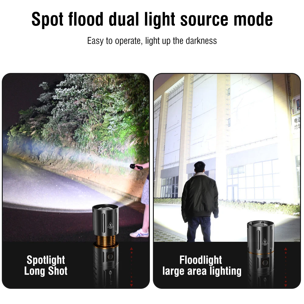 BORUiT อัลตร้าไบรท์ 3000LM ไฟฉ - Outdoor Hunting And Fishing บทวิจารณ์และราคา