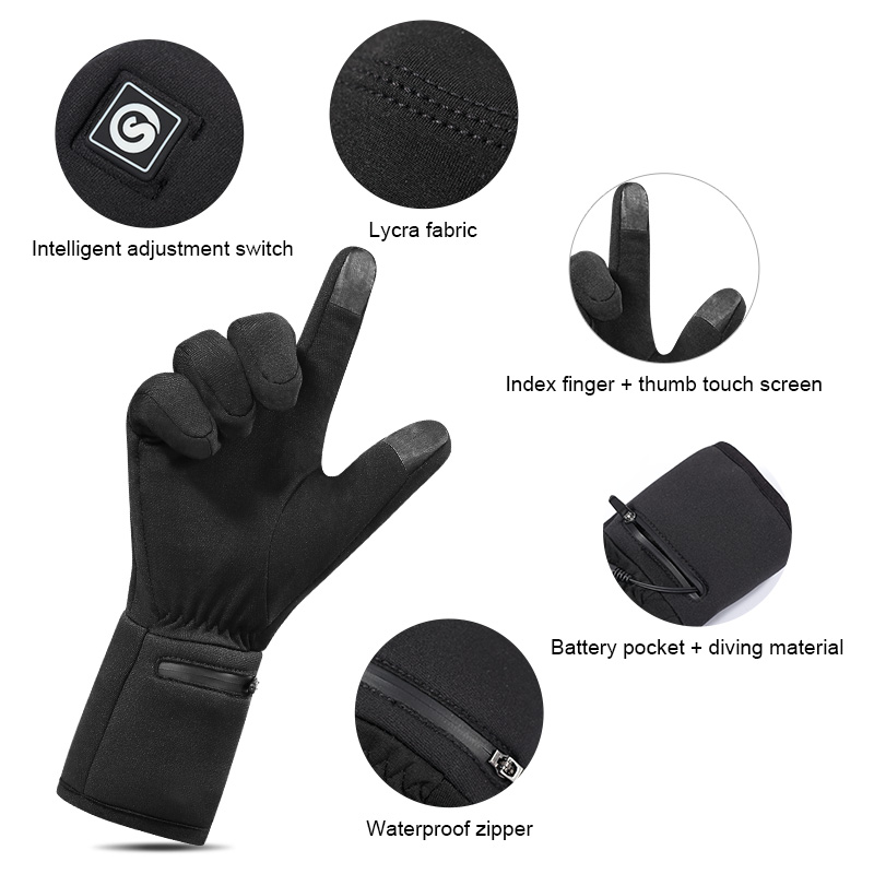 ชาร์จไฟฟ้า Liner ถุงมืออุ่นฤดู - Outdoor Hunting And Fishing บทวิจารณ์และราคา