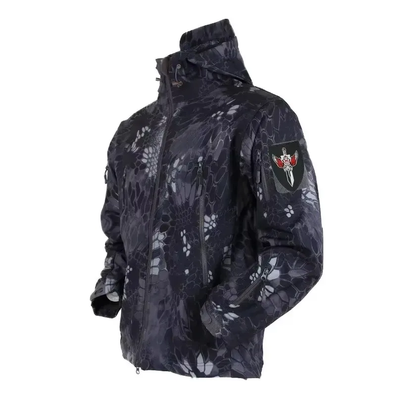 5XL 6XL CP Camouflage Soft She - Outdoor Hunting Fleece บทวิจารณ์และราคา